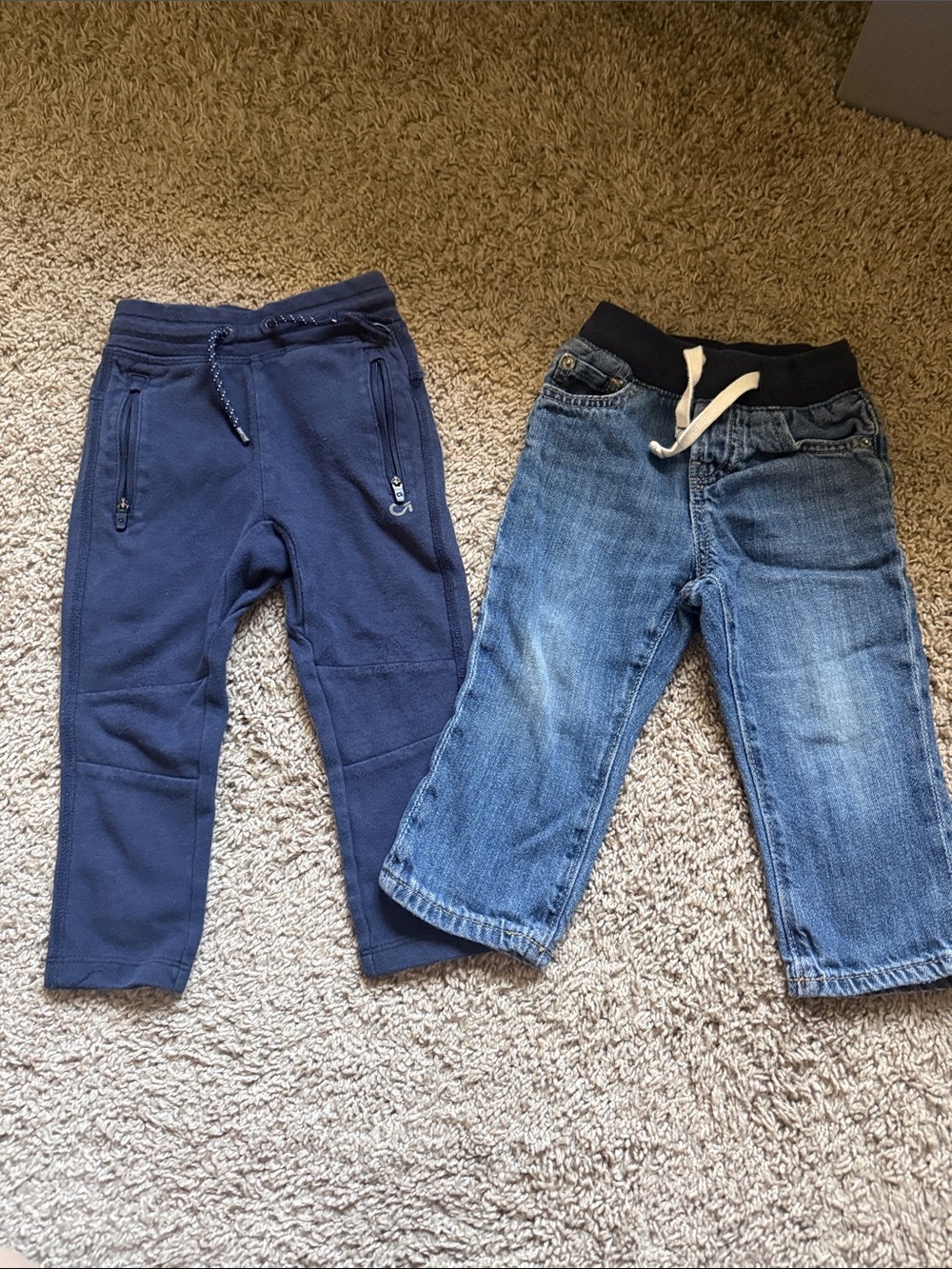 GAP Navy Jogger and Jean Pants for toddler boy